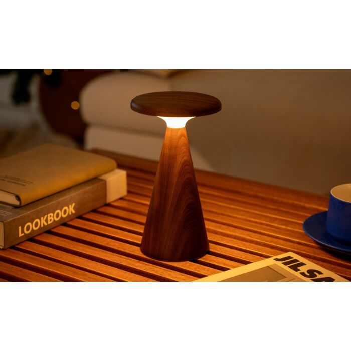 Gingko - Sylva Table Lamp - Large Walnut